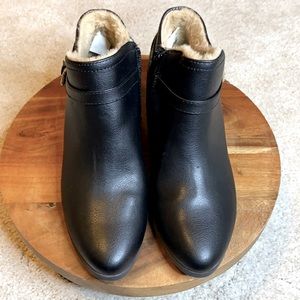 NEW Faux Leather Ankle Boots